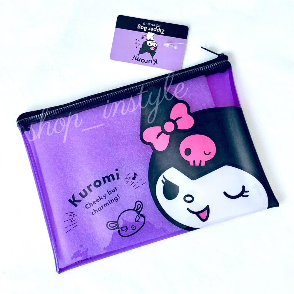 Sanrio Kuromi Large Zip Pouch